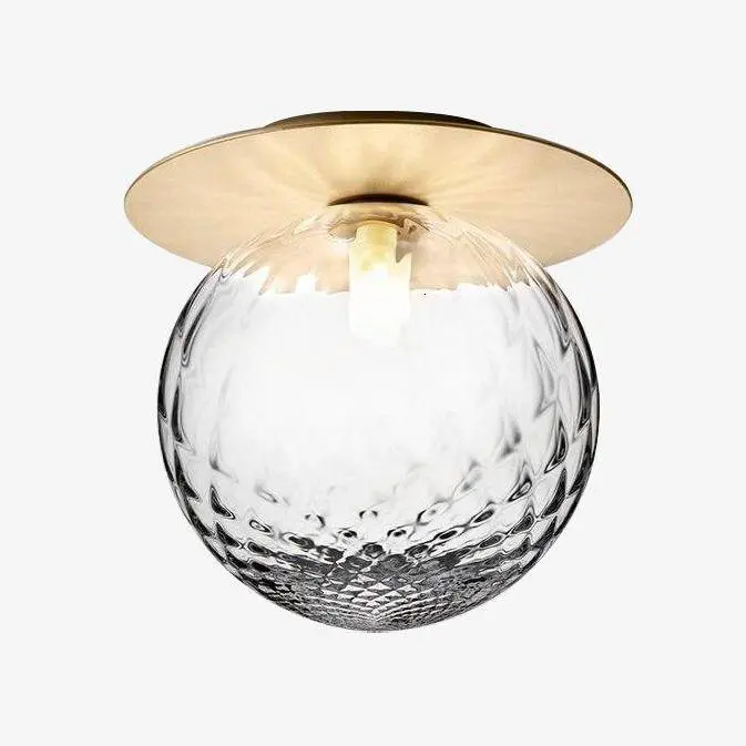 Round Gold Design Led Ceiling